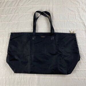 Tumi Nylon And Leather Shopping Tote Everyday Weekend Travel Bag + Accessory Bag